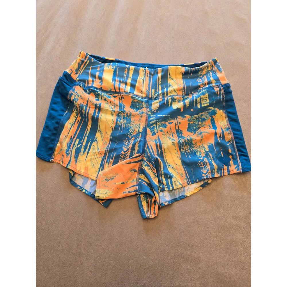 Rabbit Women’s Multicolored Dirt Pounders Athletic Shorts (L)